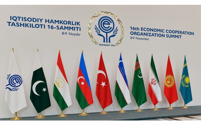 Azerbaijan plays a coordinating role within the Economic Cooperation Organization